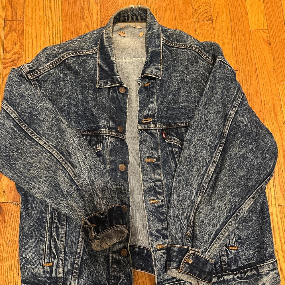 Vintage Levi acid wash jacket